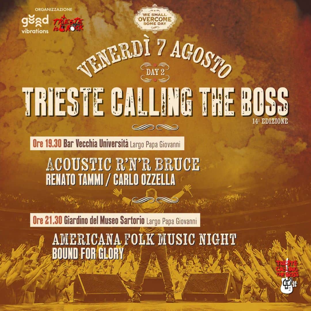 TRIESTE IS ROCK 2026 - DAY 2 PROGRAMMA